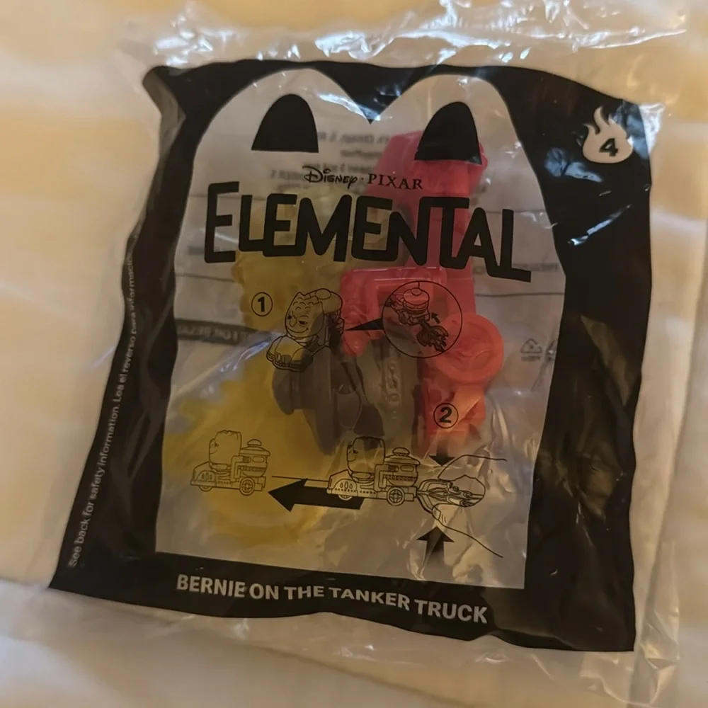 McDonald’s Elemental all toys